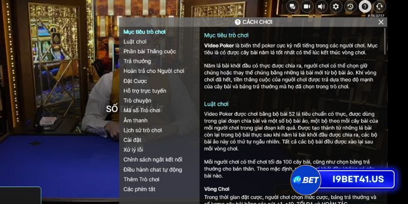 Game Poker online I9BET - Trải nghiệm giải trí bất tận, thưởng thức tiền thưởng vô vàn 3 Poker online I9BET 3